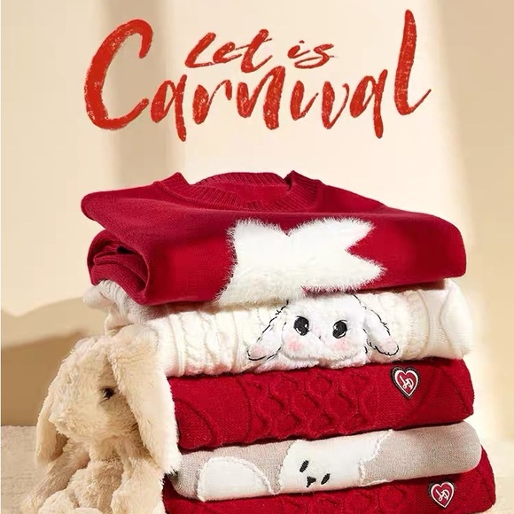 rabbit sweater - Picture 4 of 4